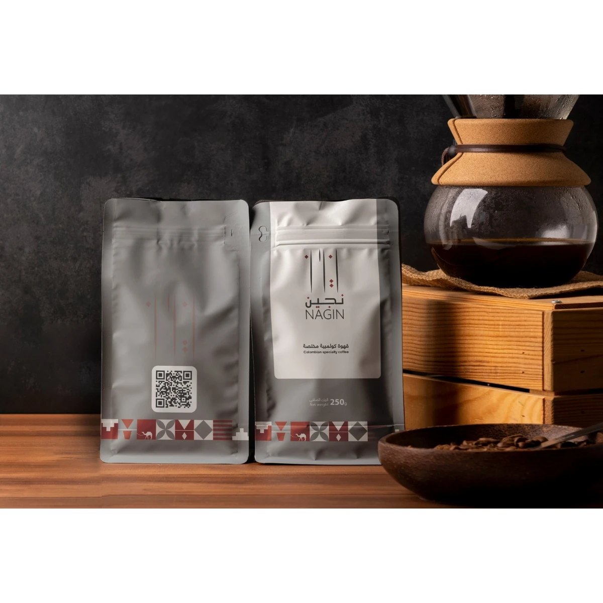 حبوب قهوة مختصة كولومبية ٢٥٠ جرام